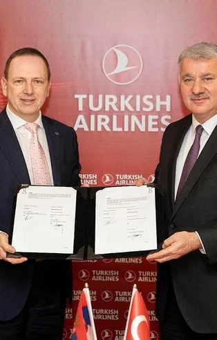 Son dakika: Türk Hava Yolları ile Air Serbia'dan genişletilmiş kod paylaşımı anlaşması