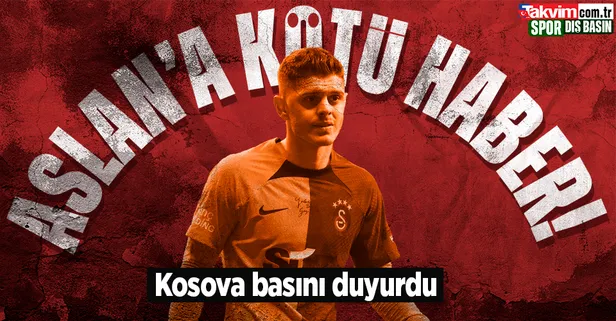 Rashica'dan Galatasaray'a kötü haber!