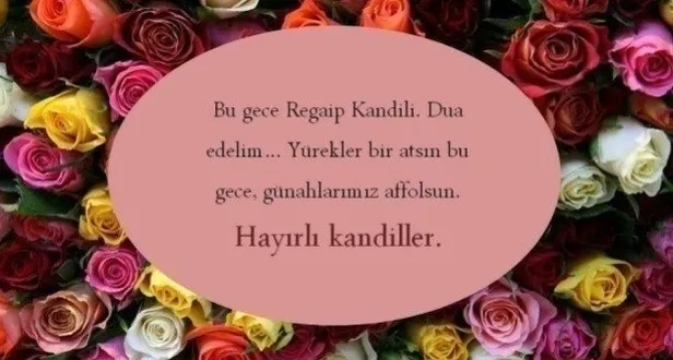 Resimli ve resimsiz, uzun ve kısa 2022 kandil mesajları, sözleri… 2022 en güzel ve anlamlı Regaip Kandili mesajları!-2