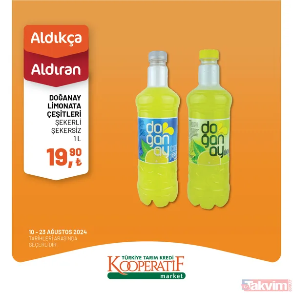 Tarım Kredi'de 59 üründe altın fiyatlar sıralandı! Hafta başı indirimi geldi: 13-23 Ağustos'ta yoğurt, peynir, tereyağı, balık, un... - 33
