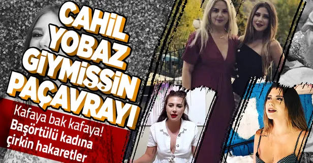 Kısmetse Olur Melis Buse Betkayan'dan başörtülü kadına çirkin hakaretler! Cahil yobaz, örtünmüşsün paçavrayı