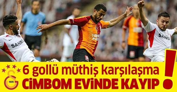 Aslan Evinde Kayip Mac Sonucu Galatasaray 3 3 Gaziantep Takvim