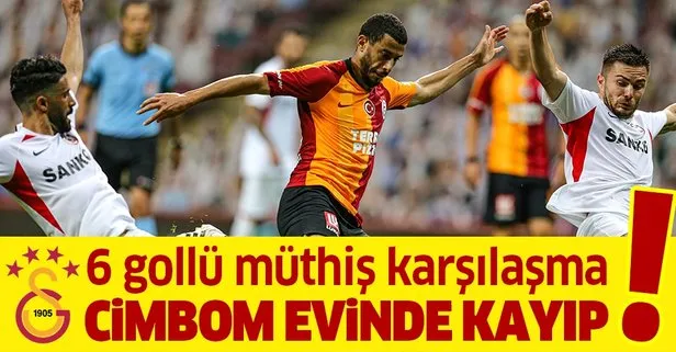 Aslan evinde kayıp! MAÇ SONUCU: Galatasaray 3-3 Gaziantep
