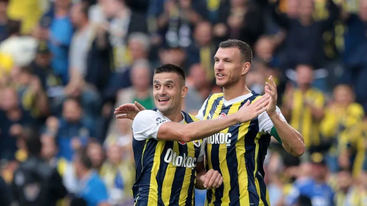 Fenerbahçe'yi Dzeko ve Tadic sırtlıyor!