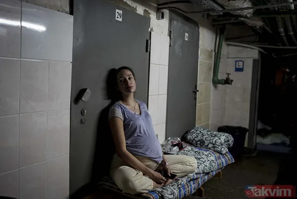 Ölümle yaşam arasında savaş! Kiev'deki doğum hastanesi görüntülendi! Hüzünlü kareler... - 5