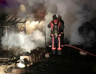 Ankara’da korkutan yangın! Son anda kurtarıldılar