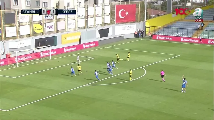 GOL | İstanbulspor 1-0 Kepez Spor Futbol A.Ş.