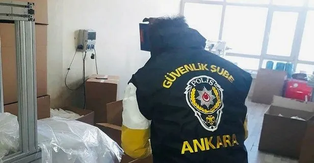 Son dakika: Ankara’da kaçak üretilen 30 bin maske ele geçirildi