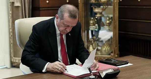 Başkan Erdoğan’ın kararları Resmi Gazete’de