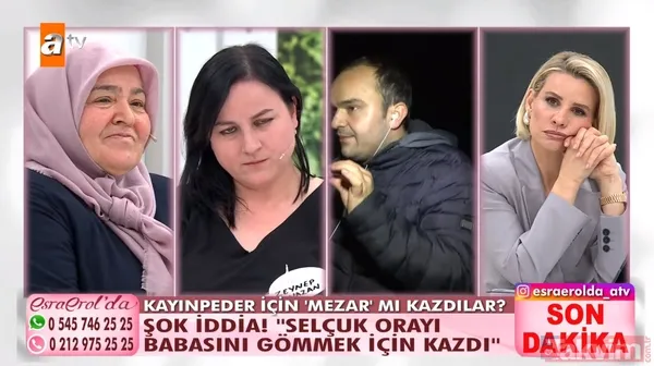 Konuyla İlgili Konuşan Selçuk Korkut, "Eşim Kazı Yapılırken Gözcülük Yaptı. Ben Bugün Savcılığa Gittim. Nazan Hanım Beni Kötülüyor Define Aradığımı Söyleyerek...