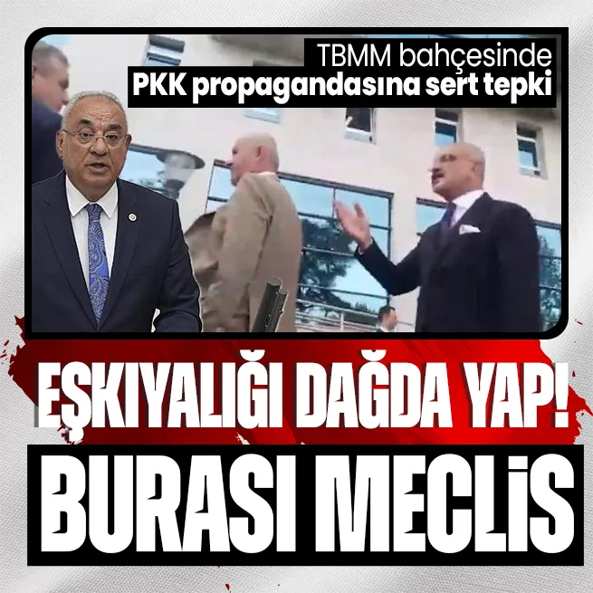 DSP Genel Başkanı Önder Aksakal ile DEM Partili Sırrı Sakık’ın Meclis’teki tartışması bahçeye taştı: Eşkıyalığı dağlarda yap burada değil