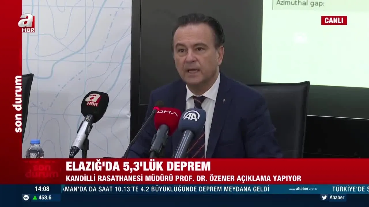 Kandilli Elazığ'daki son deprem sonrası uyardı! "6 ve üzeri büyüklükte deprem görme olasılığımız çok yüksek"
