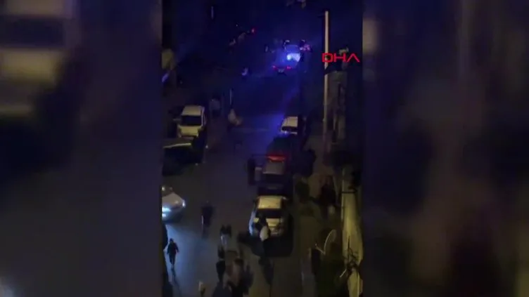 Esenler’de baba ve oğluna sokak ortasında silahlı saldırı