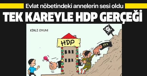 Tek kareyle HDP gerçeği!