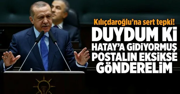 Erdoğandan Kılıçdaroğluna çok sert tepki