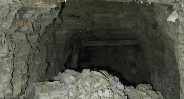 Bartın'da 20 metrelik "define tüneli" bulundu-4