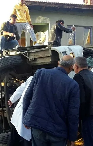 Uşak'ta feci kaza! Çok sayıda yaralı var!