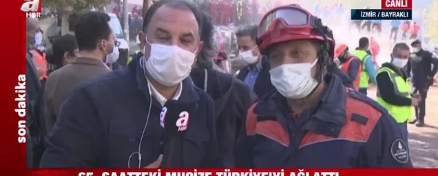 Elifin parmağını tuttuğu kahraman itfaiyeci Muammer Çelik o anları anlattı: Parmağımı tuttu bırakmadı, ağlaya ağlaya çıkardım