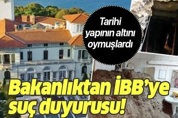 Tarihi Hidiv Kasri Nin Altini Oymuslardi Kultur Ve Turizm Bakanligi Ndan Ibb Ye Suc Duyurusu Takvim