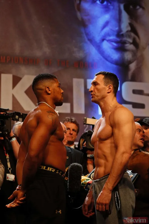 Anthony Joshua - Wladimir Klitschko maçı nefes kesti! - 14