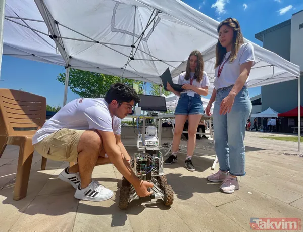 Azerbaycan'ın başkenti Bakü'de TEKNOFEST heyecanı! Gökyüzüne ay-yıldız çizildi - 23
