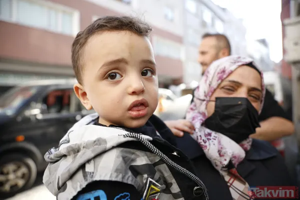 Mucize kurtuluş kamerada! Zeytinburnu'nda 3. kattan düşen 2 yaşındaki çocuğu çevre esnafı hava takaladı - 5