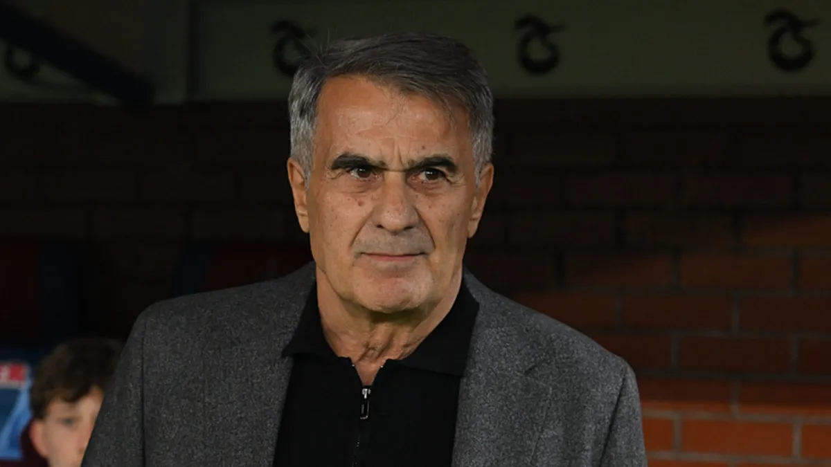 Şenol Güneş'ten hakem tepkisi: Sanki haberli gelmiş!