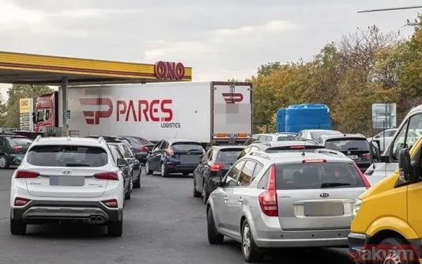 SON DAKİKA: Avrupa'da akaryakıt krizi! Almanlar akaryakıt krizi için komşu ülkelere akın ediyor - 2