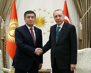 Kırgızistan Cumhurbaşkanı Külliye’de