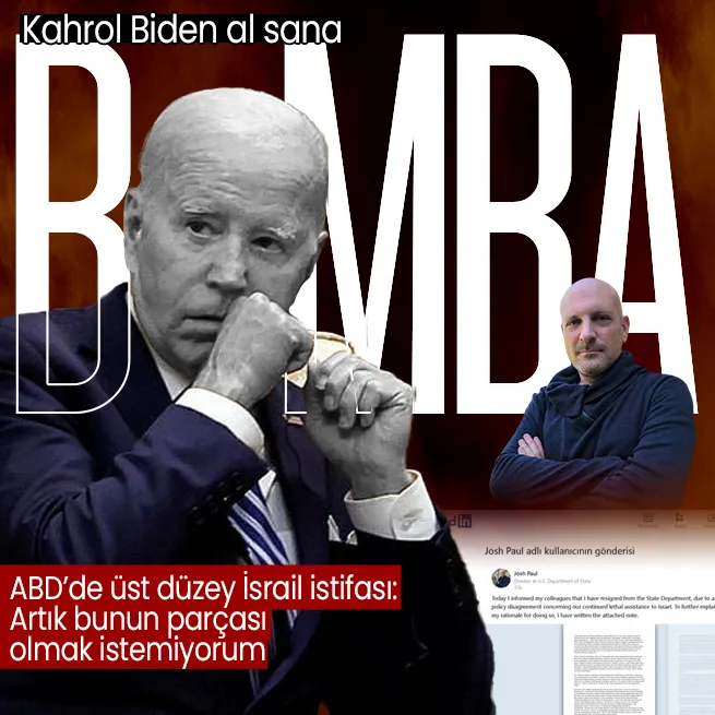 ABD hükümetinde üst düzey İsrail istifası! Josh Paul Gazze soykırımı için İsraile yapılan mühimmat sevkiyatının ardından istifa etti