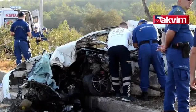 Milas Bodrum Karayolunda Katliam Gibi Kaza 2 Olu 23 Yarali Videosunu Izle Takvim Tv