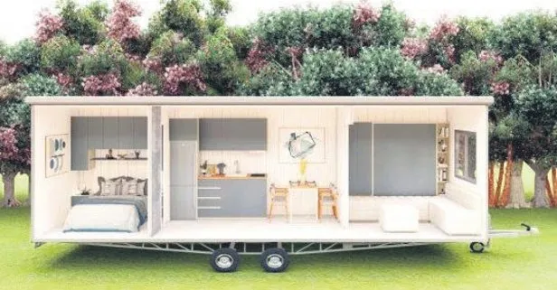 Tiny house’lara ilgi arttı! Süpermarketlerde bile satılıyor