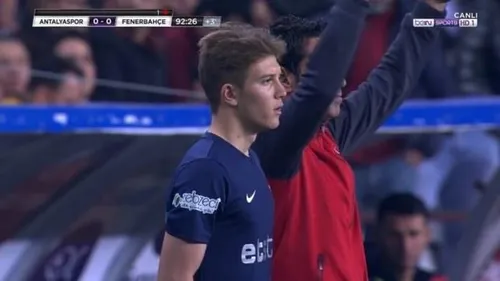 Süper Lig'de tarihi an: 15 yaşındaki Fehmi Koç 90+3'te oyuna girdi!-1