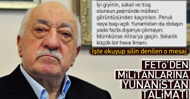 FETÖ'nün yeni talimatı ortaya çıktı