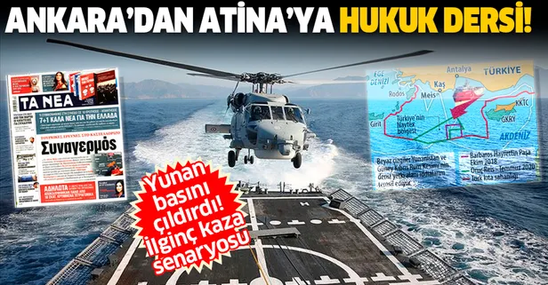 Ankara'dan Atina'ya hukuk dersi