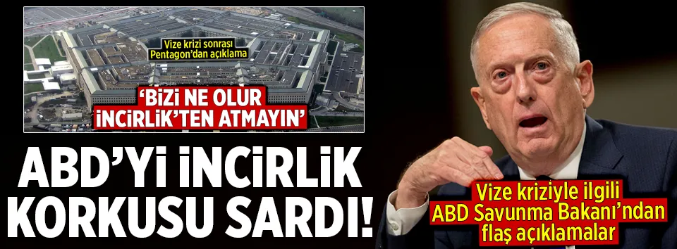 ABD Savunma Bakanı’ndan Türkiye açıklaması