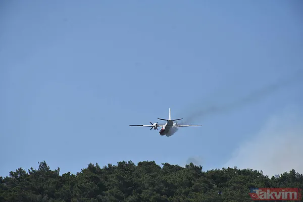 İzmir Bornova'da orman yangını: O yol kapatıldı - 23