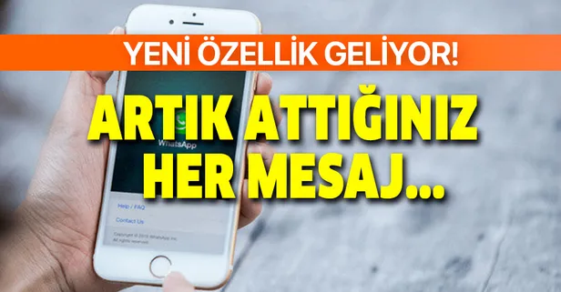 Ve WhatsApp'ta aktif ediliyor! Açan direkt uyarı alamayacak! Artık tek kullanımda bile...
