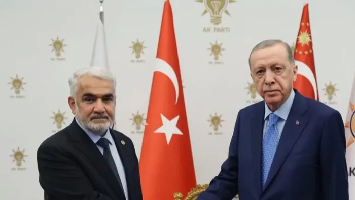 Başkan Erdoğan HÜDA PAR Genel Başkanı Zekeriya Yapıcıoğlu'nu kabul etti-2