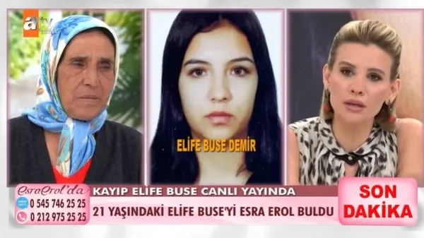 fatma-hanimin-imdadina-esra-erol-yetisti-12-marttan-beri-kayip-olan-21-yasindaki-elife-buse-bulundu-1619796912017.jpg Fatma Hanım’ın imdadına Esra Erol yetişti! 12 Mart’tan beri kayıp olan 21 yaşındaki Elife Buse bulundu-5