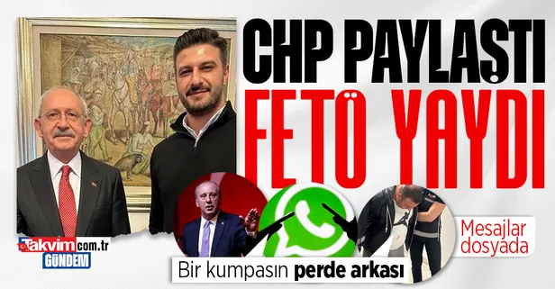 Muharrem İnce'ye kaset kumpası: WhatsApp görüşmeleri ortaya çıktı! Arka perdede CHP-FETÖ iş birliği