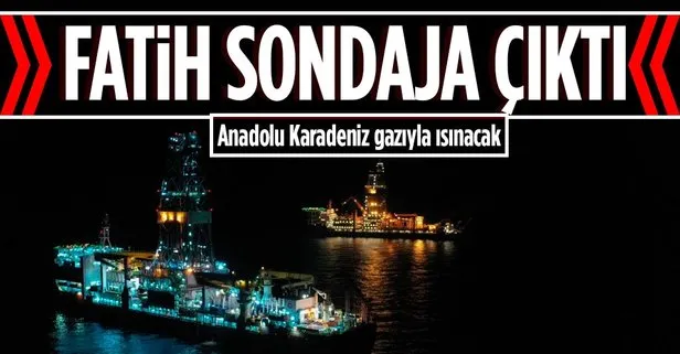 Adım adım hedefe! Fatih sondaj gemisi Türkali-7 kuyusunda sondaja başladı!