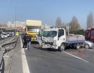 TEM’de zincirleme kaza! Trafik durdu
