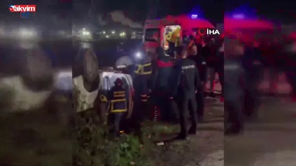 Yalova'da otomobil takla attı: 2 yaralı