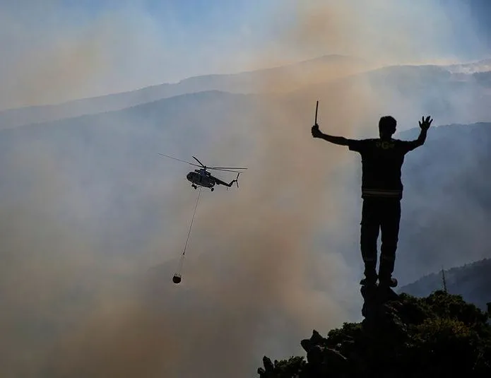 Zamanla yarış kamerada! Film sahnelerini aratmadı...