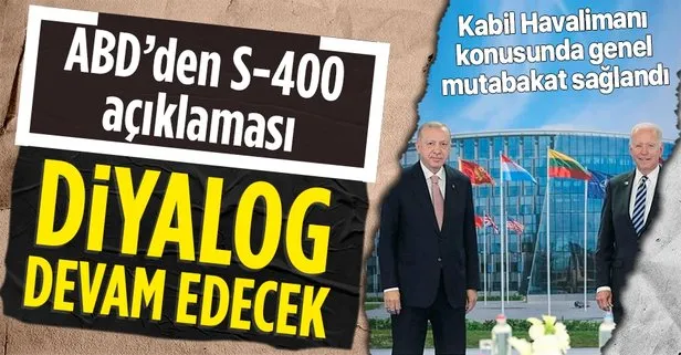 Son dakika: Beyaz Saray’dan S-400 açıklaması! Başkan Erdoğan ve Biden görüştü, diyalog devam edecek...