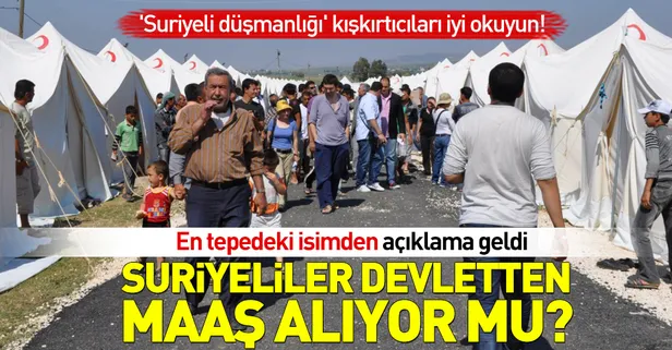 Suriyeliler devletten maaş alıyor mu? Göç İdaresi Genel Müdürü'nden açıklama geldi-1