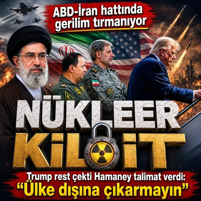 ABD ve İran hattında nükleer gerilim! Trumptan tehdit Tahrandan yalanlama: Mücteba Hamaneyin talimatı yok