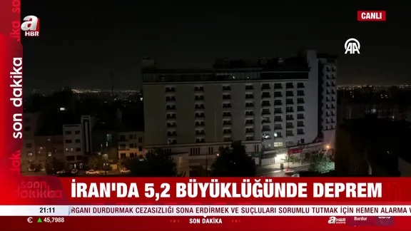İran'da deprem!
