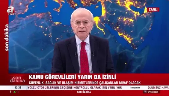 İstanbul Valisi Ali Yerlikaya açıkladı! Olumsuz kış şartları nedeniyle yeni tedbirler! Kamuda İdari izinler uzatıldı (26-27-28 Ocak 2022)